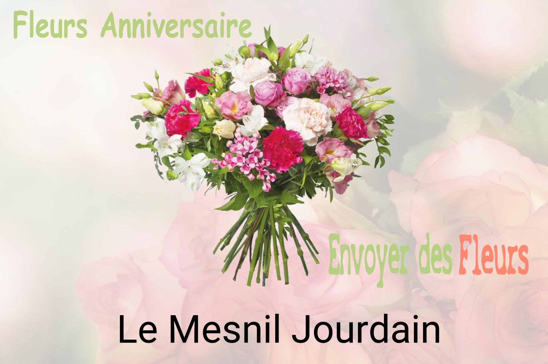 Bouquet de fleurs d’anniversaire livré à Le Mesnil-Jourdain