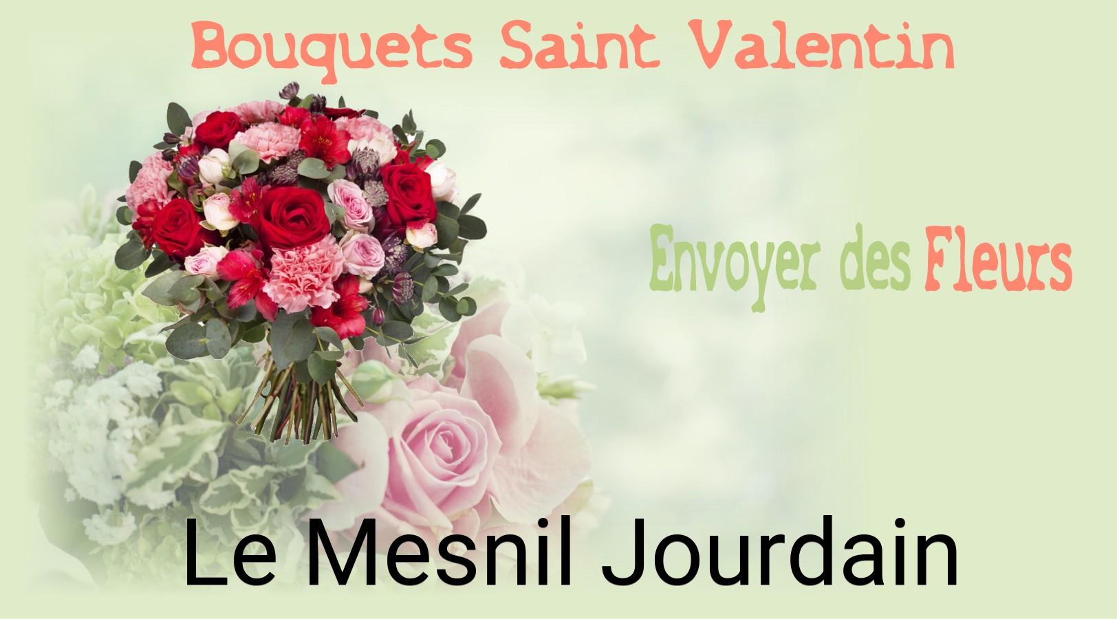 Roses de Saint-Valentin livrées à Le Mesnil-Jourdain